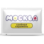 Универсальная смазка с ароматом солёной карамели  Москва Вкусная  - 10 мл. - Москва - купить с доставкой в Энгельсе