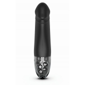 Черный вибратор с электростимуляцией Real Deal Neal - 16,5 см. - MyStim - купить с доставкой в Энгельсе