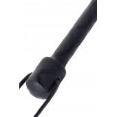 Чёрный стек с фигуркой леопарда на наконечнике - 21 см. - ToyFa - купить с доставкой в Энгельсе