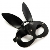 Черная маска  Зайка  с длинными ушками - Crazy Handmade - купить с доставкой в Энгельсе