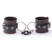 Оригинальный БДСМ-комплект для фиксации шеи и рук - Crazy Handmade - купить с доставкой в Энгельсе