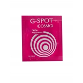 Стимулирующий интимный крем для женщин Cosmo G-spot - 2 гр. - Биоритм - купить с доставкой в Энгельсе