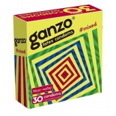 Микс-набор из 30 презервативов Ganzo Mixed - Ganzo - купить с доставкой в Энгельсе