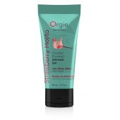 Съедобный интимный гель Orgie Lube Tube Cocktail Strawberry Mojito - 50 мл. - ORGIE - купить с доставкой в Энгельсе