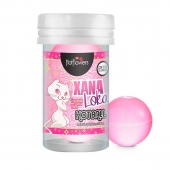 Лубрикант на силиконовой основе с эффектом вибрации Xana Loka Hot Ball (2 шарика по 3 гр.) - HotFlowers - купить с доставкой в Энгельсе