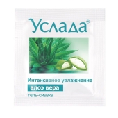 Гель-смазка «Услада с алоэ» - 3 гр. - Биоритм - купить с доставкой в Энгельсе