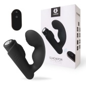 Черный вибромассажер Gladiator - 10,7 см. - S-HANDE - в Энгельсе купить с доставкой