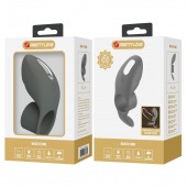 Серое кольцо на пенис с вибрацией - Baile - в Энгельсе купить с доставкой