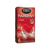 Гладкие презервативы Domino Harmony - 6 шт. - Domino - купить с доставкой в Энгельсе