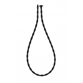 Черный уретральный массажер Glide Small - 30 см. - Lola Games - купить с доставкой в Энгельсе