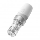 Белый автоматический мастурбатор Extra Sauce - Sauce - в Энгельсе купить с доставкой