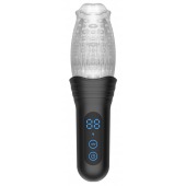 Автоматический мастурбатор Oral Sex Masturbator с функциями ротации, вибрации и фрикций - Secwell - в Энгельсе купить с доставкой