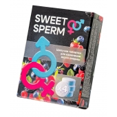 Шипучие таблетки для мужчин Sweet Sperm для изменения вкуса спермы (4 шт. по 0,5 гр.) - Капиталпродукт - купить с доставкой в Энгельсе