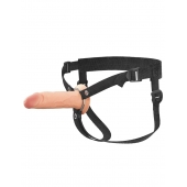 Полый страпон на ремнях 6’’ Hollow Silicone Strap-on - Pipedream - купить с доставкой в Энгельсе