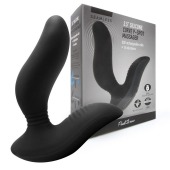 Черный вибромассажер простаты 3,5’’ Curve P-spot Massager - 12 см. - Erokay - в Энгельсе купить с доставкой