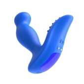 Синий вибромассажер простаты 3,5’’ Remote Control P-spot Massager - 12,5 см. - Erokay - в Энгельсе купить с доставкой