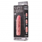 Фаллоудлинитель SUPER HERO Sex Machine - 15,5 см. - Lola Games - в Энгельсе купить с доставкой