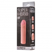 Фаллоудлинитель SUPER HERO Tempter - 16 см. - Lola Games - в Энгельсе купить с доставкой