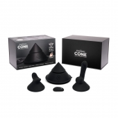 Конусный вибромассажер Cowgirl Cone с 2 насадками - CowGirl - купить с доставкой в Энгельсе