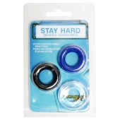 Набор из 3 эрекционных колец без рельефа - Boys of Toys - в Энгельсе купить с доставкой