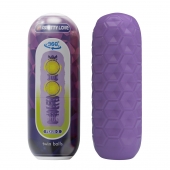Фиолетовый мастурбатор Venus-X Twin balls - Baile - в Энгельсе купить с доставкой