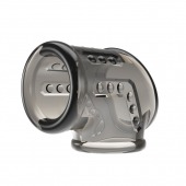 Дымчатая насадка на пенис и мошонку - Baile - в Энгельсе купить с доставкой