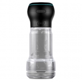 Набор PowerBlow   Feel Pocket Stroker Crystal: мастурбатор и интерактивная насадка - Kiiroo - в Энгельсе купить с доставкой