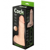 Телесный фаллоудлинитель с мошонкой Cock Next - 19 см. - LOVETOY (А-Полимер) - в Энгельсе купить с доставкой