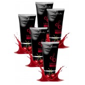 Набор из 5 съедобных лубрикантов JUJU со вкусом вишни - JuJu - купить с доставкой в Энгельсе