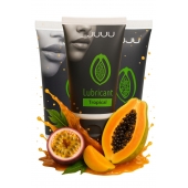 Набор из 3 съедобных лубрикантов JUJU со вкусом тропических фруктов - JuJu - купить с доставкой в Энгельсе