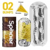Мастурбатор Tenga Spinner DX 02 Bumps - Tenga - в Энгельсе купить с доставкой