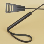 Черный кожаный стек «Сириус» - 60 см. - Sitabella - купить с доставкой в Энгельсе