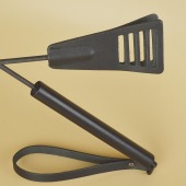 Черный кожаный стек «Сириус» - 60 см. - Sitabella - купить с доставкой в Энгельсе