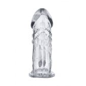 Прозрачная насадка на пенис Uco - 13 см. - A-toys - в Энгельсе купить с доставкой