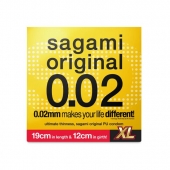 Презерватив увеличенного размера Sagami Original 0.02 XL-size - 1 шт. - Sagami - купить с доставкой в Энгельсе