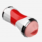 Двусторонний мастурбатор в колбе Power Grip Cup - вагина и ротик - Boys of Toys - в Энгельсе купить с доставкой