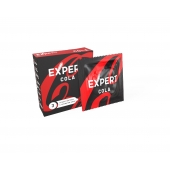 Презервативы с ароматом колы Expert Cola - 3 шт. - Expert - купить с доставкой в Энгельсе