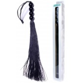 Черная силиконовая плеть - 37 см. - Boys of Toys - купить с доставкой в Энгельсе