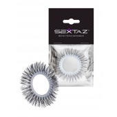 Круглое эрекционное кольцо с длинными «ресничками» - Sextaz - в Энгельсе купить с доставкой