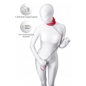 Красный ошейник с подкладкой из меха - ToyFa - купить с доставкой в Энгельсе