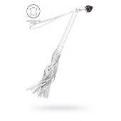 Белая кожаная плеть - 50 см. - Pecado - купить с доставкой в Энгельсе