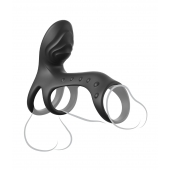 Черная насадка на пенис Ultimate Couples Cage Pro - Pipedream - в Энгельсе купить с доставкой