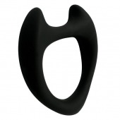 Черное эрекционное кольцо с рожками Wooomy Toro M - Adrien Lastic - в Энгельсе купить с доставкой