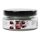Массажная свеча «Спелая вишня» - 50 мл. - SGAN - купить с доставкой в Энгельсе