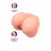 Реалистичный мастурбатор в форме попки с 2 любовными входами - No Name - в Энгельсе купить с доставкой