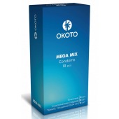Презервативы OKOTO Mega Mix - 18 шт. - Sitabella - купить с доставкой в Энгельсе