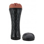 Коричневый мастурбатор-вагина Marly - Dream Toys - в Энгельсе купить с доставкой