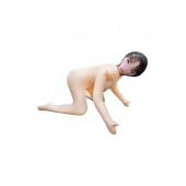 Телесная надувная секс-кукла в позиции догги-стайл - NMC - в Энгельсе купить с доставкой