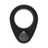 Черное эрекционное кольцо Cockring Single Weight - Dream Toys - в Энгельсе купить с доставкой