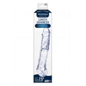 Прозрачная насадка-удлинитель Length Enhancer с подхватом - 22,3 см. - NMC - в Энгельсе купить с доставкой